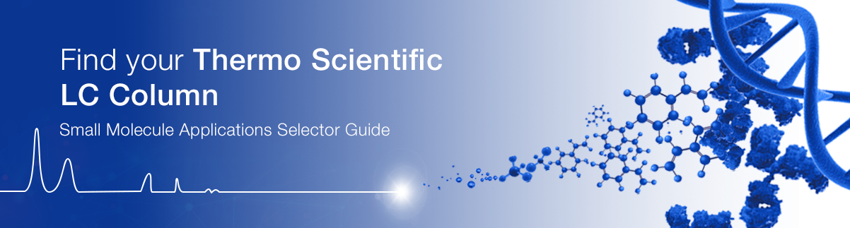 Guide de sélection des applications des petites molécules
